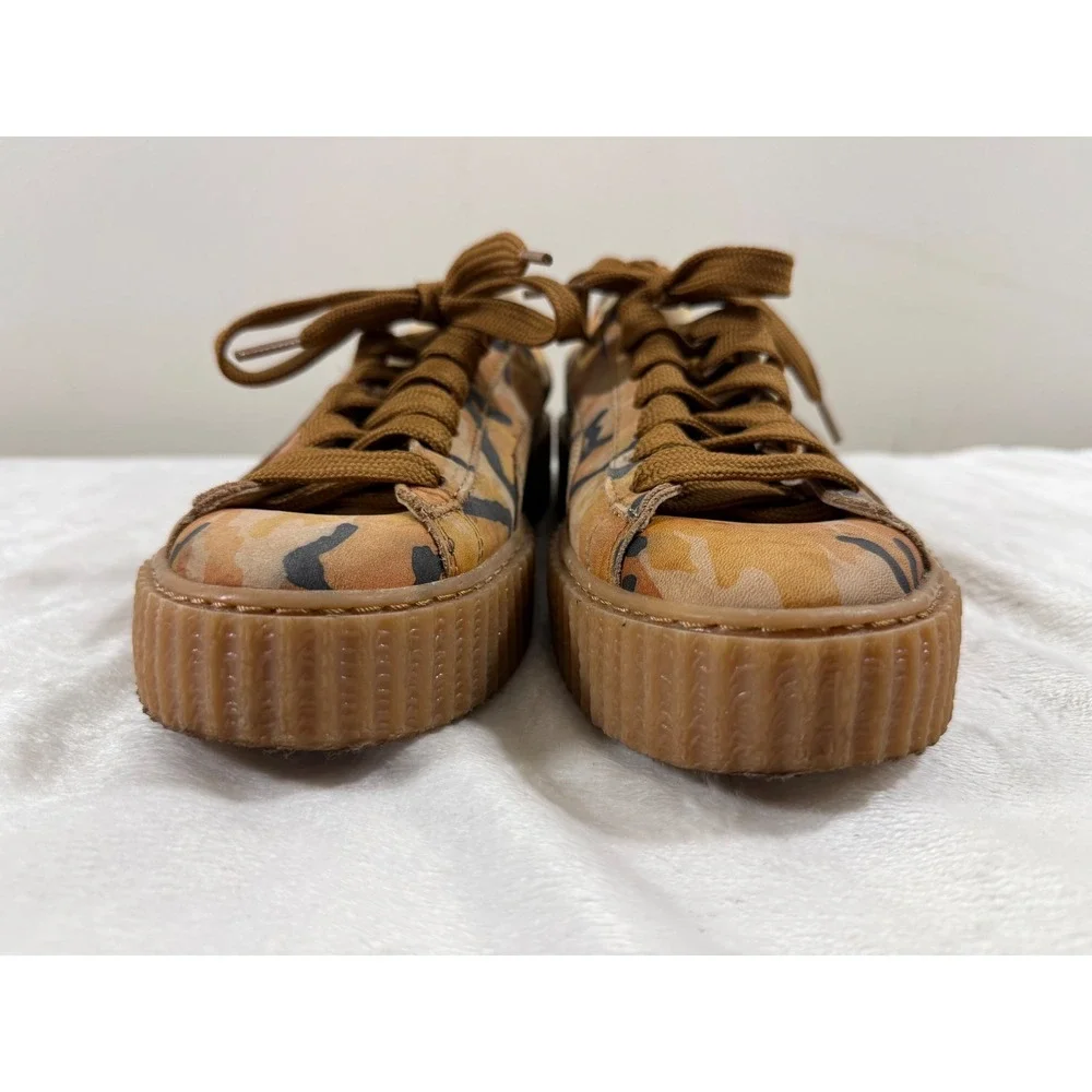 Puma Fenty Rihanna Creeper Camo Platform Sneakers Women's 8.5 EU39 Streetwear